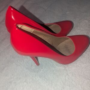 Elegant Red Women's Heels